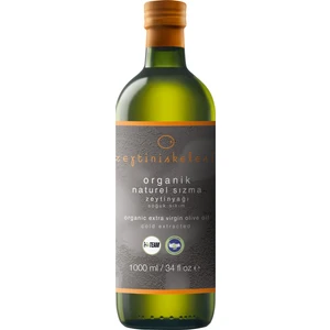 Zeytin İskelesi Zeytiniskelesi Organik Natürel Sızma Zeytinyağı 1000 ml Cam Şişe