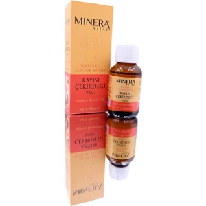 Minera Vital Kayısı Çekirdeği Yağı 50 ml Katkısız Içilebilir & Sürülebilir