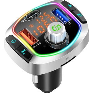 1st try1st Try Araç Bluetooth Mp3 Çalar Fm Alıcı - Siyah (Yurt Dışından)