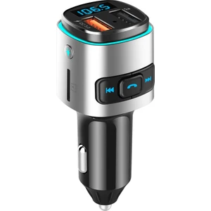 1st try1st Try BC41 Araç Bluetooth Mp3 Çalar Fm Alıcı USB Şarj Cihazı - Siyah (Yurt Dışından)