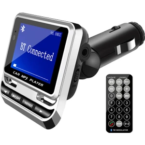 1st tryBT Bluetooth Araç Çift USB Şarj Mp3 FM Transmitter - Siyah (Yurt Dışından)