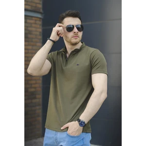 Roderick Hakim Yaka Petek Kumaş Yarım Fermuarlı Erkek Tshirt