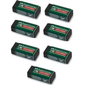 Küçük Boy Silgi Siyah 7'li