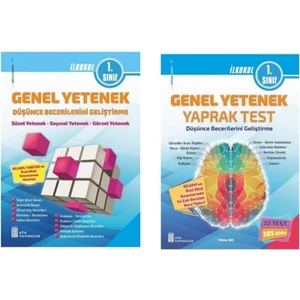 Ata Yayıncılık 1. Sınıf Bilsem Düşünce Becerilerini Geliştirme + Genel Yetenek Yaprak Test