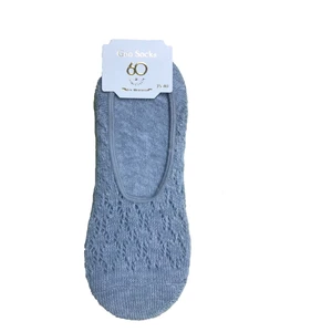 Goo Socks 12 Çift Gri Renk Fileli Babet Çorap
