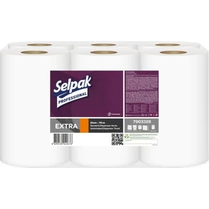 Selpak Hareketli Kağıt Havlu 21 cm x 70 M 6'lı