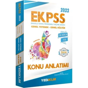 Yediiklim Yayınları EKPSS 2022 Tüm Adaylar Konu Anlatımı
