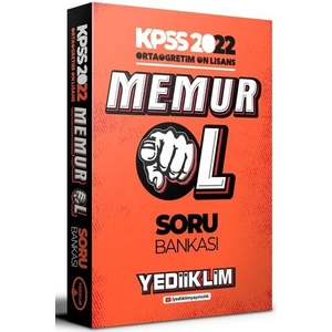 Yediiklim Yayınları KPSS 2022 Ortaöğretim Ön Lisans Memur Ol Soru Bankası