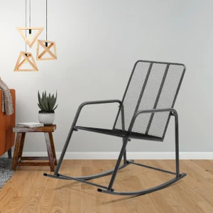 Retodesign Metal Sallanan Sandalye/ Bebek Emzirme Koltuğu/baba Koltuğu 1085