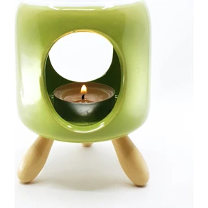 Hediye Kesesi Bambu Ayaklı Renkli Buhurdanlık