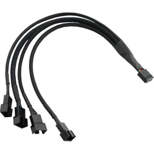 4 Pin Fan Çoklayıcı Kablosu 4P Dişi 3X3 Pin Erkek+1X4 Pin Erkek