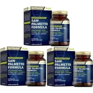 Plus Saw Palmetto Formula 60 Tablet x 3 Adet