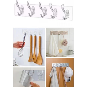 Tilbe Home Askı Kendinden Yapışkanlı Kapı Arkası