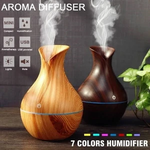 Dekoratif LED Işıklı Su Hazneli Hava Nemlendirici Buhar Makinesi Aroma Nemlendirici