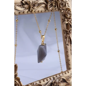 Dünya Doğal Taş Akik Taşı Kadın Kolye - 200180