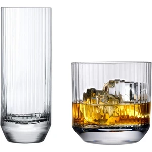 Nude Kristal Big Top Su | Meşrubat Bardak Takımı -12 Parça