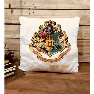 Hediye Deposu Harry Potter Tasarım Polar Yastık