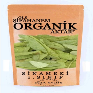 GLŞ Şifahanem Organik Aktar Sinameki Çayı 100 gr   Bitkisi Kurusu Otu