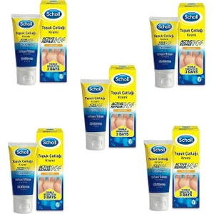 5 Adet Scholl Topuk Kremi 60 Ml