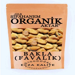 GLŞ Şifahanem Organik Aktar Bakla Kuru 100 gr Favalık Iç Bakla