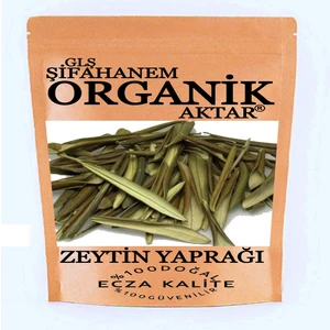 GLŞ Şifahanem Organik Aktar Zeytin Yaprağı Çayı 100 gr Zeytin Yaprağı Kurusu Bitkisi Otu