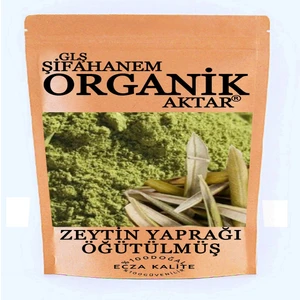 GLŞ Şifahanem Organik Aktar Zeytin Yaprağı Toz 100 gr  Öğütülmüş Siparişe Özel Taze Çekim