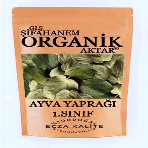 GLŞ Şifahanem Organik Aktar Ayva Yaprağı 100 gr  ( Çayı Kurusu Bitkisi Otu )