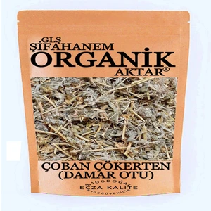 GLŞ Şifahanem Organik Aktar Çoban Çökerten Çayı 100 gr  Deve Çökerten ( Bitkisi Otu Kurusu )
