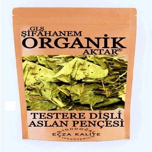 GLŞ Şifahanem Organik Aktar Aslan Pençesi Çayı 100 gr Testere Dişli Aslan Pençesi