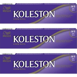 Koleston Saç Boyası Tüp 3 Lü Altın Sarısı 9.3