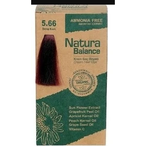 Natura Balance Organıc Saç Boyası 5,66 Şarap Kızılı