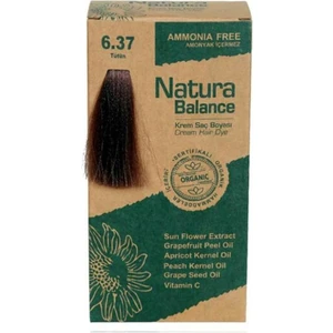 Natura Balance Organıc Saç Boyası 6.37 Tütün