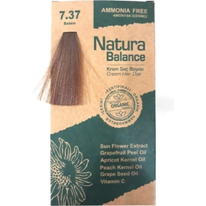 Natura Balance Organıc Saç Boyası 7.37 Badem