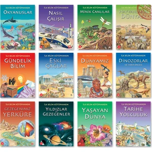 Iş Bankası Ilk Bilim Kütüphanem Seti 12 Kitap
