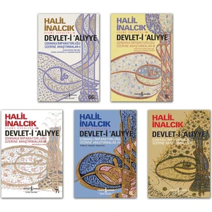 Halil Inalcık Devleti Aliyye Set 5 Kitap Iş Bankası Kültür Yayınları