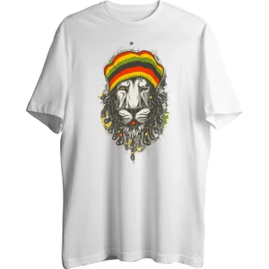 Rasta Lion Tişört