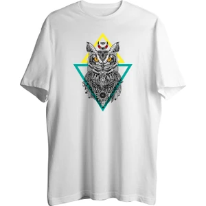 Owl Drawing Tişört