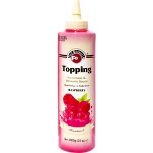 Fo Frambuaz Meyveli Topping (Dondurma Sosu) (1 Kg)