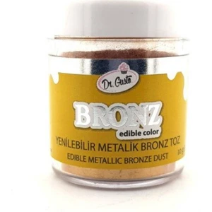 Dr. Gusto  Yenilebilir Bronz Metalik Toz Sim Boya 10 gr