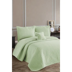 Evlen Home Collection Hayal Dantelli Yatak Örtüsü 4 Parça