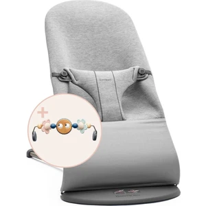 Babybjörn Bliss Ana Kucağı Cotton 3D Jersey Oyuncaklı / Light Grey