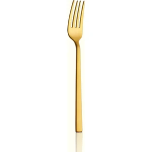 Klas Titanyum Mat Gold 6 Adet Tatlı Çatalı 18/10 Paslanmaz Çelik 2,5 mm