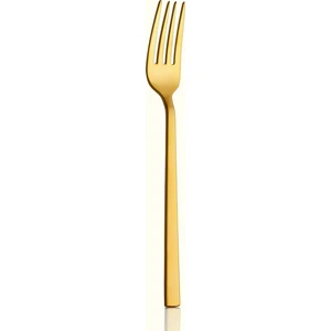 Klas Titanyum Mat Gold 6 Adet Yemek Çatalı 18/10 Paslanmaz Çelik 3 mm
