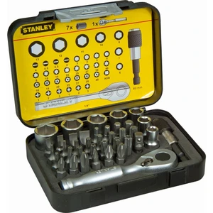 1-13-906 Fatmax 39'lu ¼ Bits + Lokma Seti Manyetik Tutucu ve Otomatik Lokma Kollu