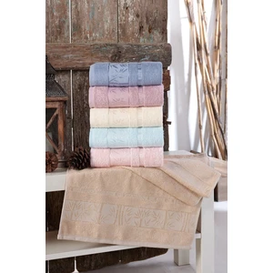 Madame Blue 50 x 90 cm. 6 Adet Bambu El Havlusu