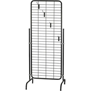 Vitrin Raf 90 x 190 Tel Pano Askılı Çorap Standı - Telefon Aksesuar Standı
