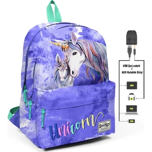 Coral High 23422 Usb-Aux Soketli Sırt Çantası