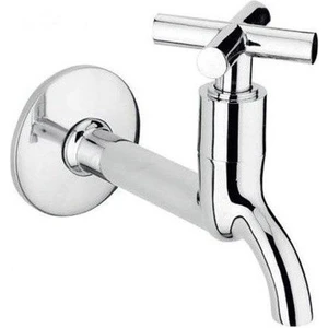 Artı Aç Kapa 4 Kollu Krom Çevirveli Musluk Duvardan Tek Girişli TK40