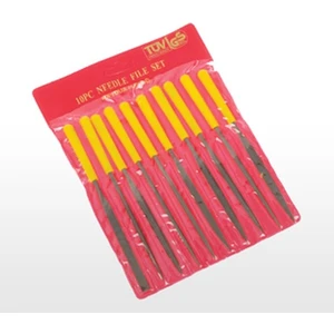 A 2700 Saatçi Eğe Seti 3'' x 140 mm 10 Parça, Saplı