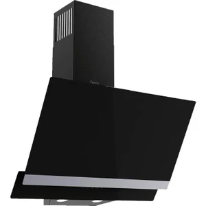D025 Siyah - Inox Çıtalı Yatay Cam Davl.